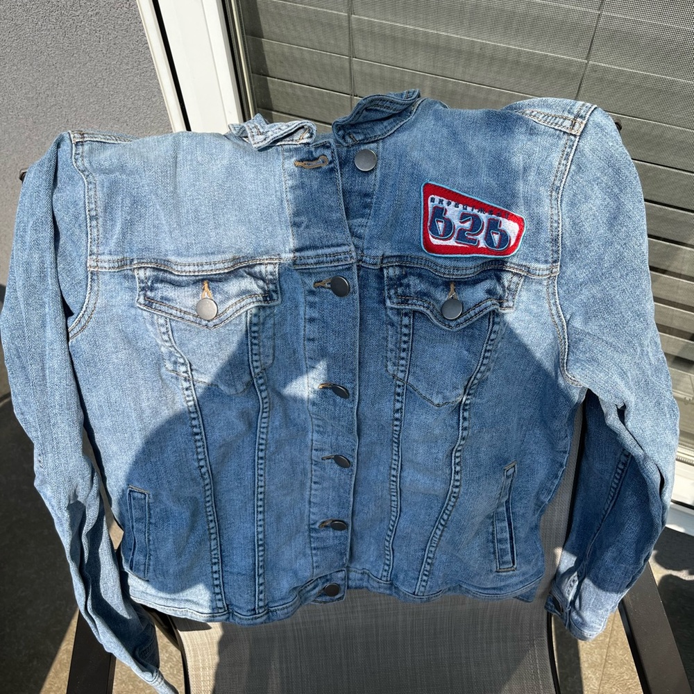 This is a lilo and stitch Jean jacket